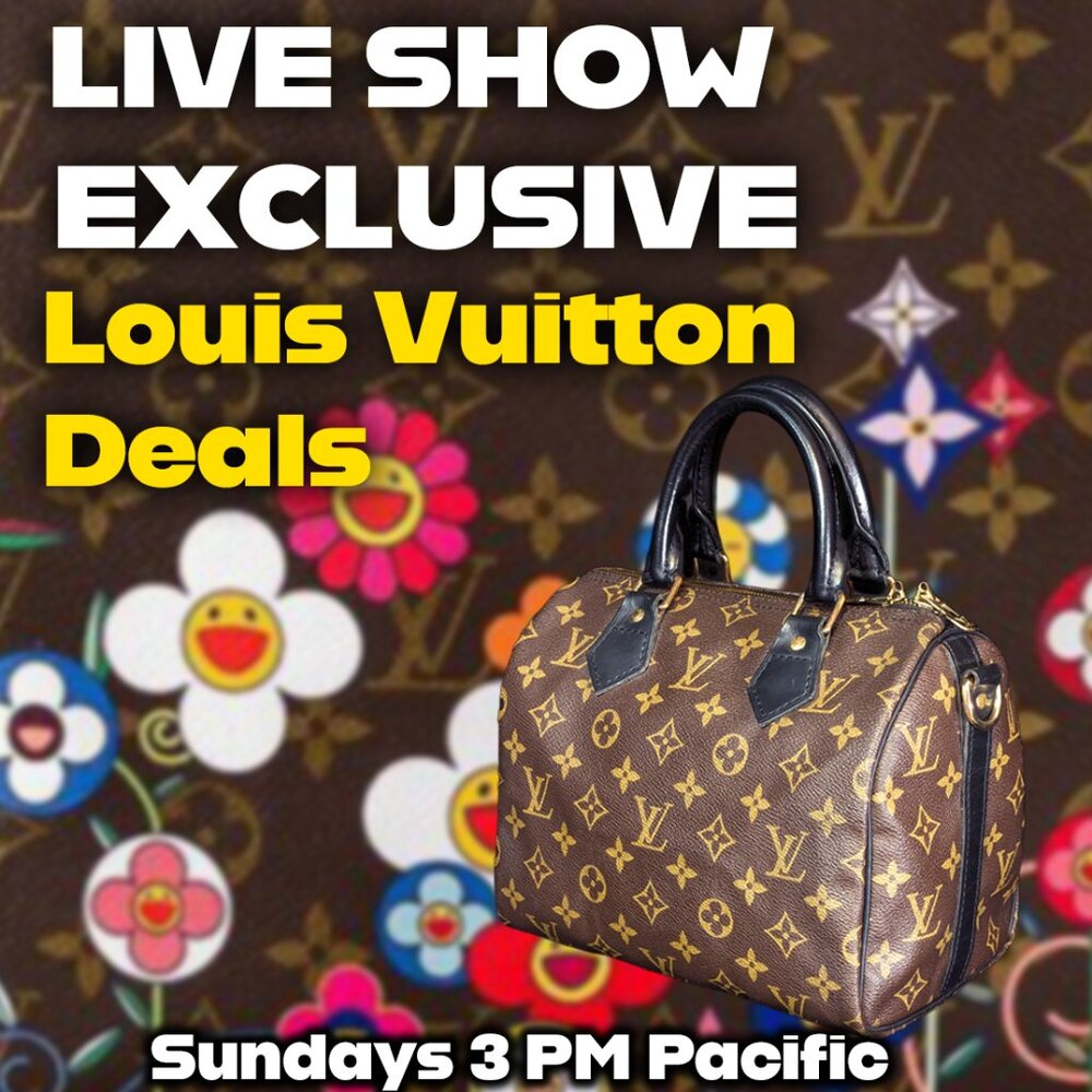 LOUIS VUITTON LIVE SHOW ONLY ITEM - IMPORTANT NOTES